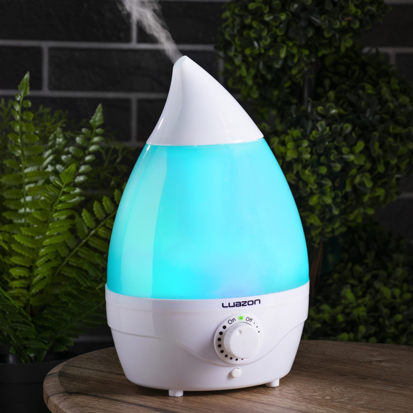 Изображение товара Ультразвуковой увлажнитель воздуха Luazon home LHU-04 2 л подсветка и ароматизация