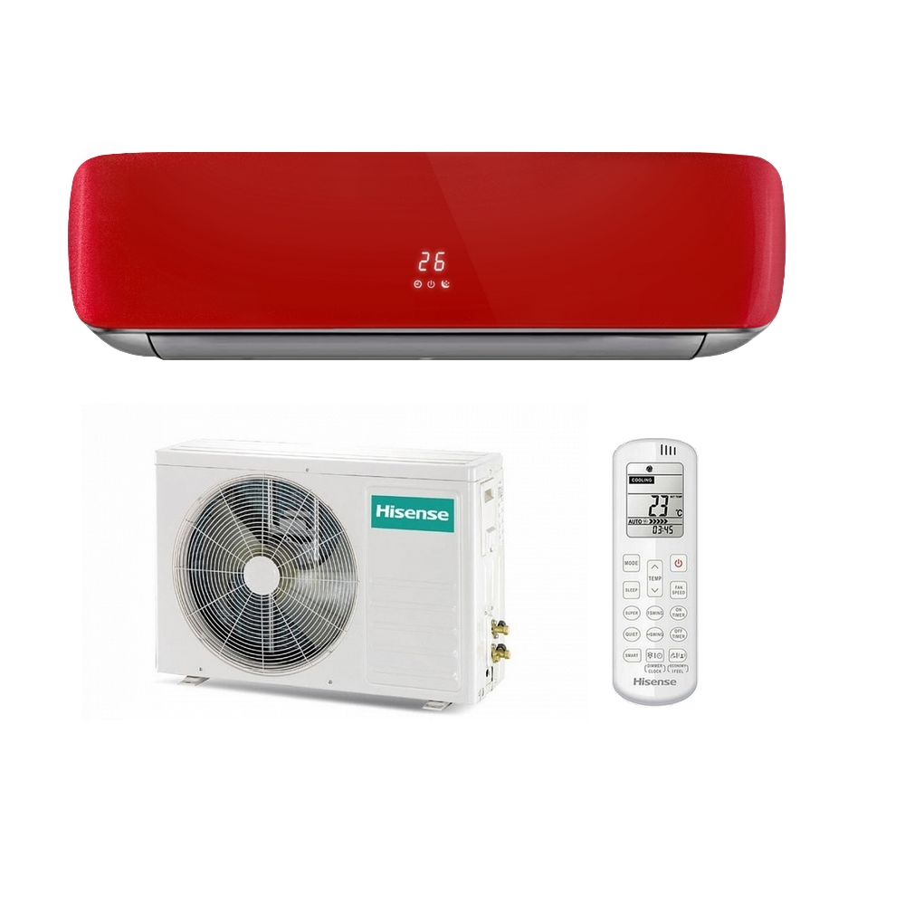 Изображение товара Инверторная сплит-система HISENSE AS-10UW4RVETG00(R) с функцией обогрева и Wi-Fi Изображение товара Инверторная сплит-система HISENSE AS-10UW4RVETG00(R) с функцией обогрева и Wi-Fi