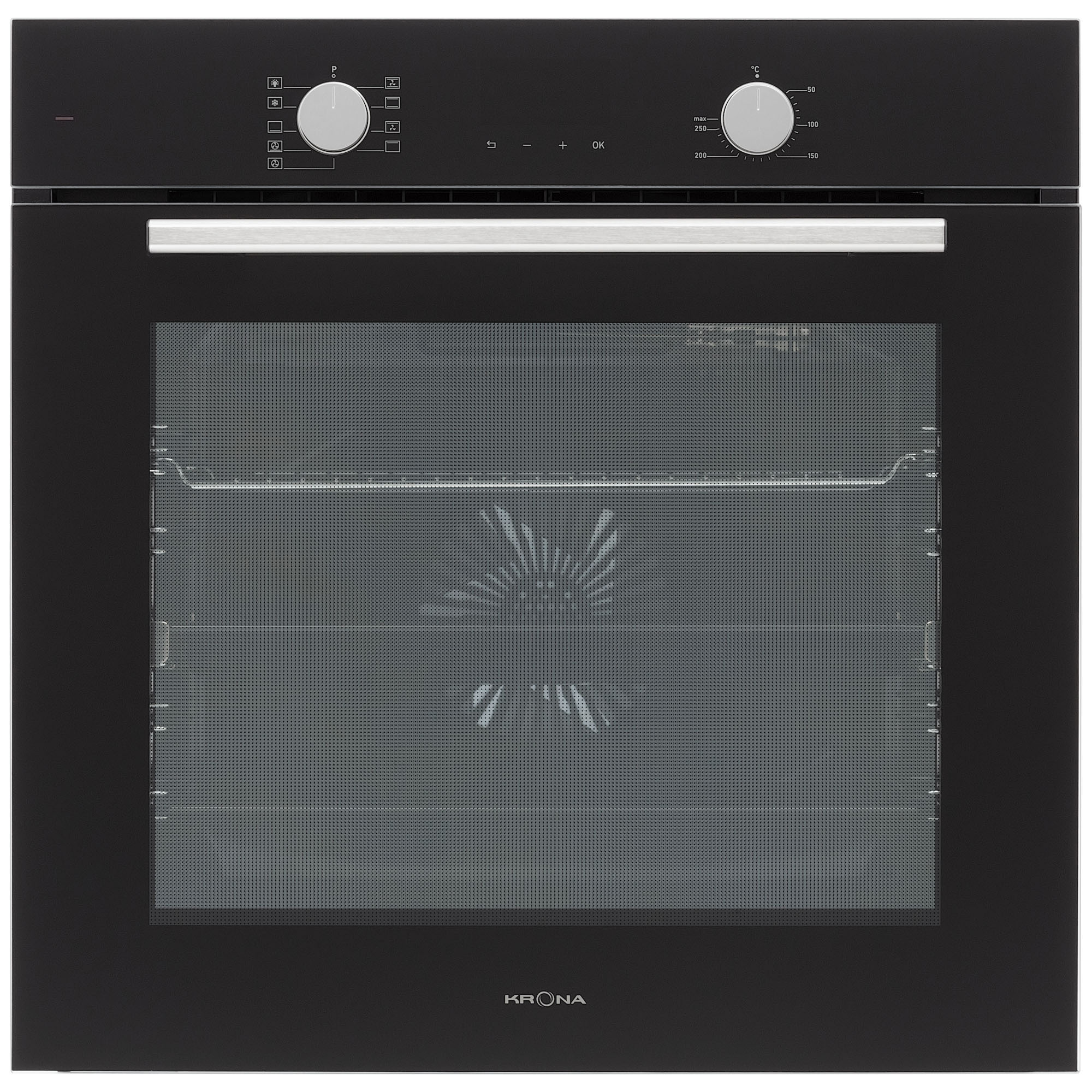 Изображение товара Электрический встраиваемый духовой шкаф Krona TAU 60 BL 78 л черный