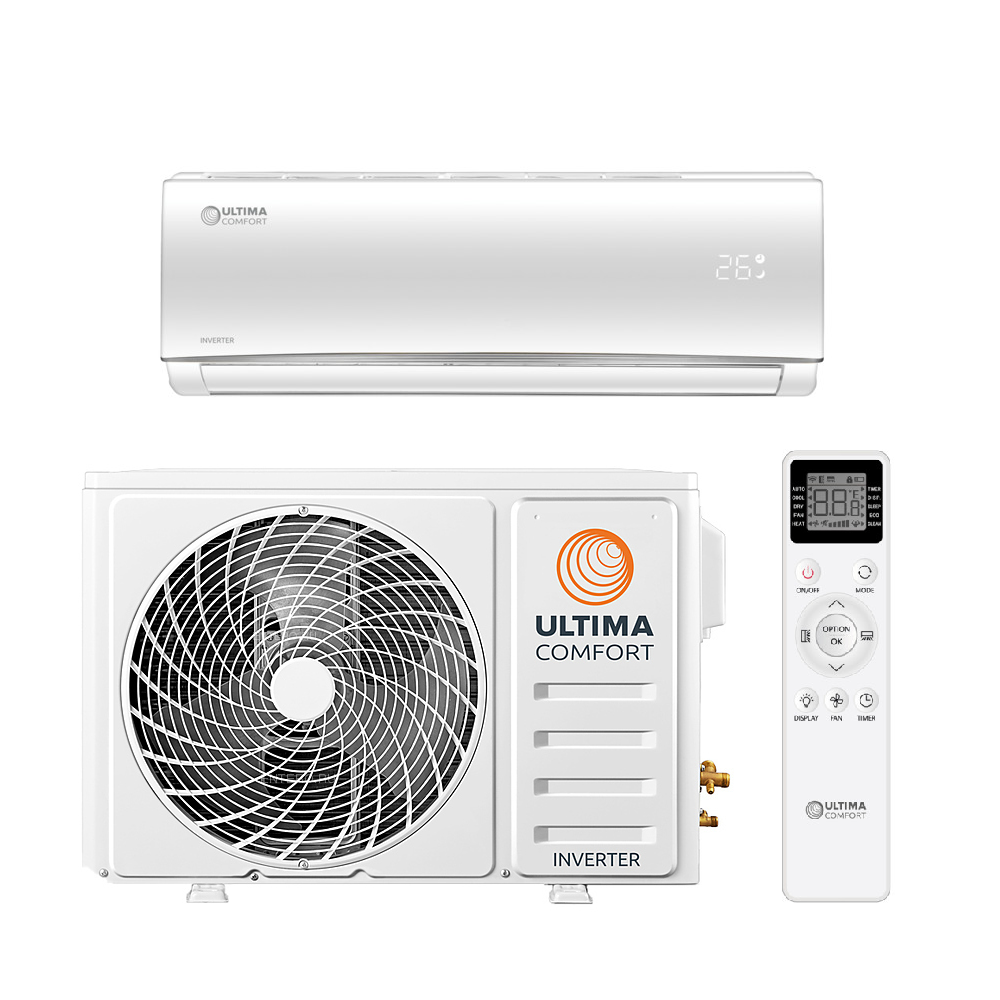 Изображение товара Сплит-система Ultima Comfort ECL-I09PN с инвертором и функцией обогрева Изображение товара Сплит-система Ultima Comfort ECL-I09PN с инвертором и функцией обогрева