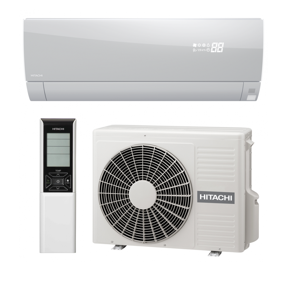 Изображение товара Сплит-система инверторная Hitachi RAK-25PSES/RAC-25WSE 9K BTU охлаждение/обогрев