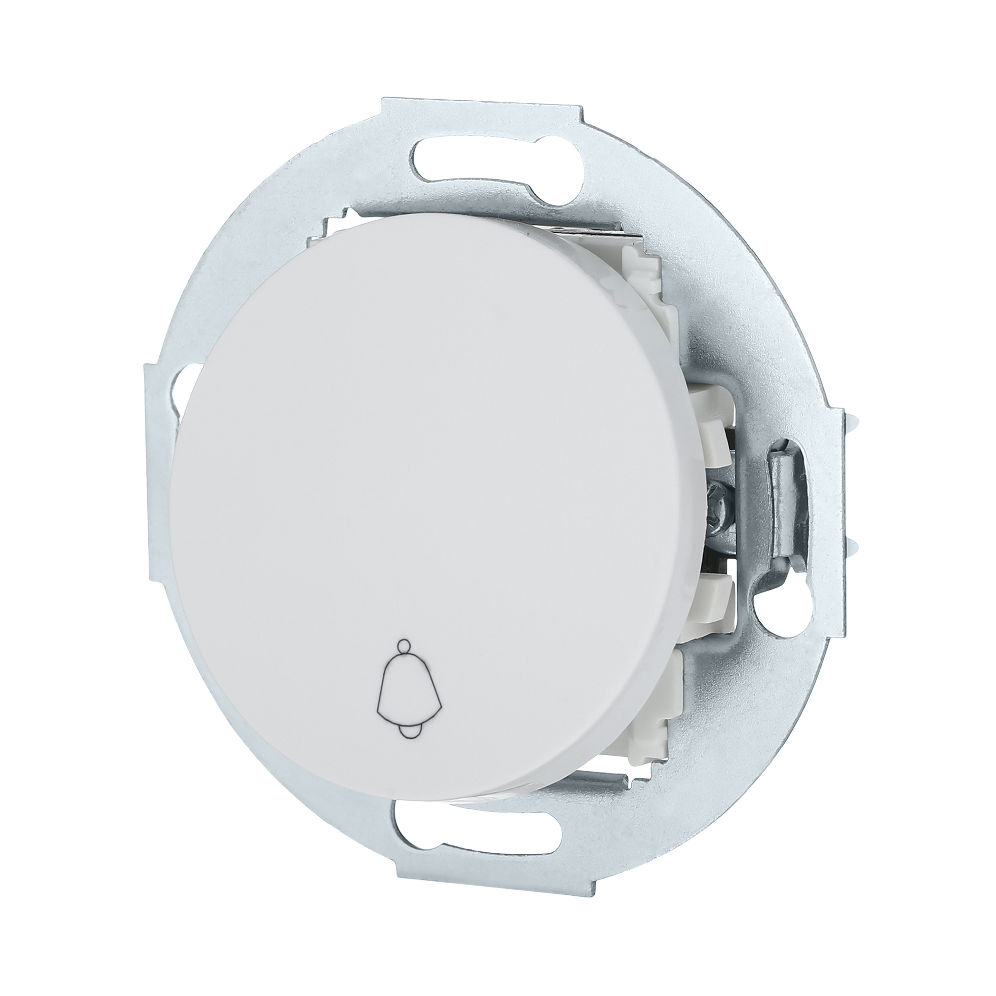 Изображение товара Выключатель кнопочный встраиваемый Экопласт LK Vintage 880504-1, белый