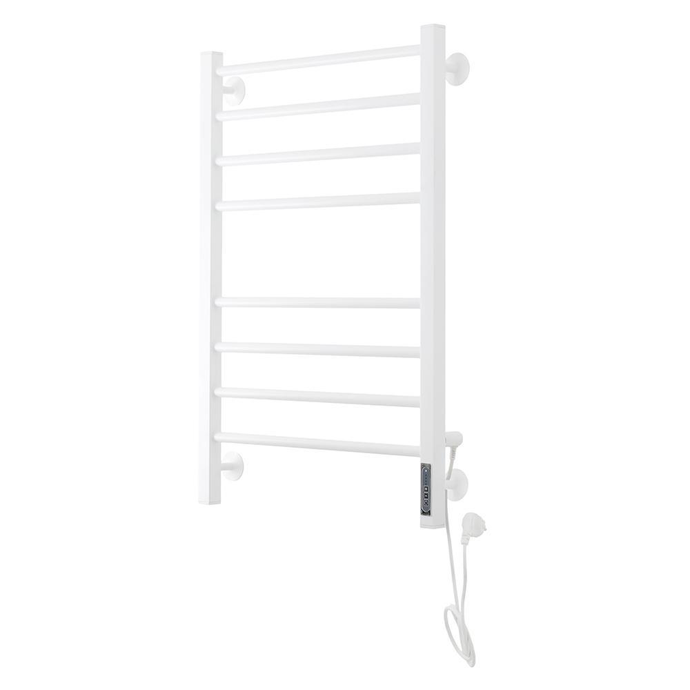 Изображение товара Электрический полотенцесушитель Domoterm Куба П8 110 Вт с терморегулятором, белый, 500x800 мм