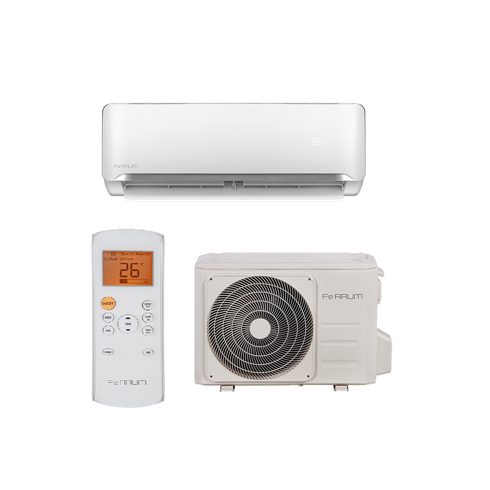 Изображение товара Сплит-система Ferrum FIS12F2/FOS12F2WS40 12K BTU охлаждение/обогрев