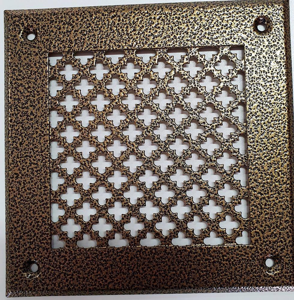 Изображение товара Решетка вентиляционная Шамрай VRC00225S 210x210 мм металл цвет антик бронза