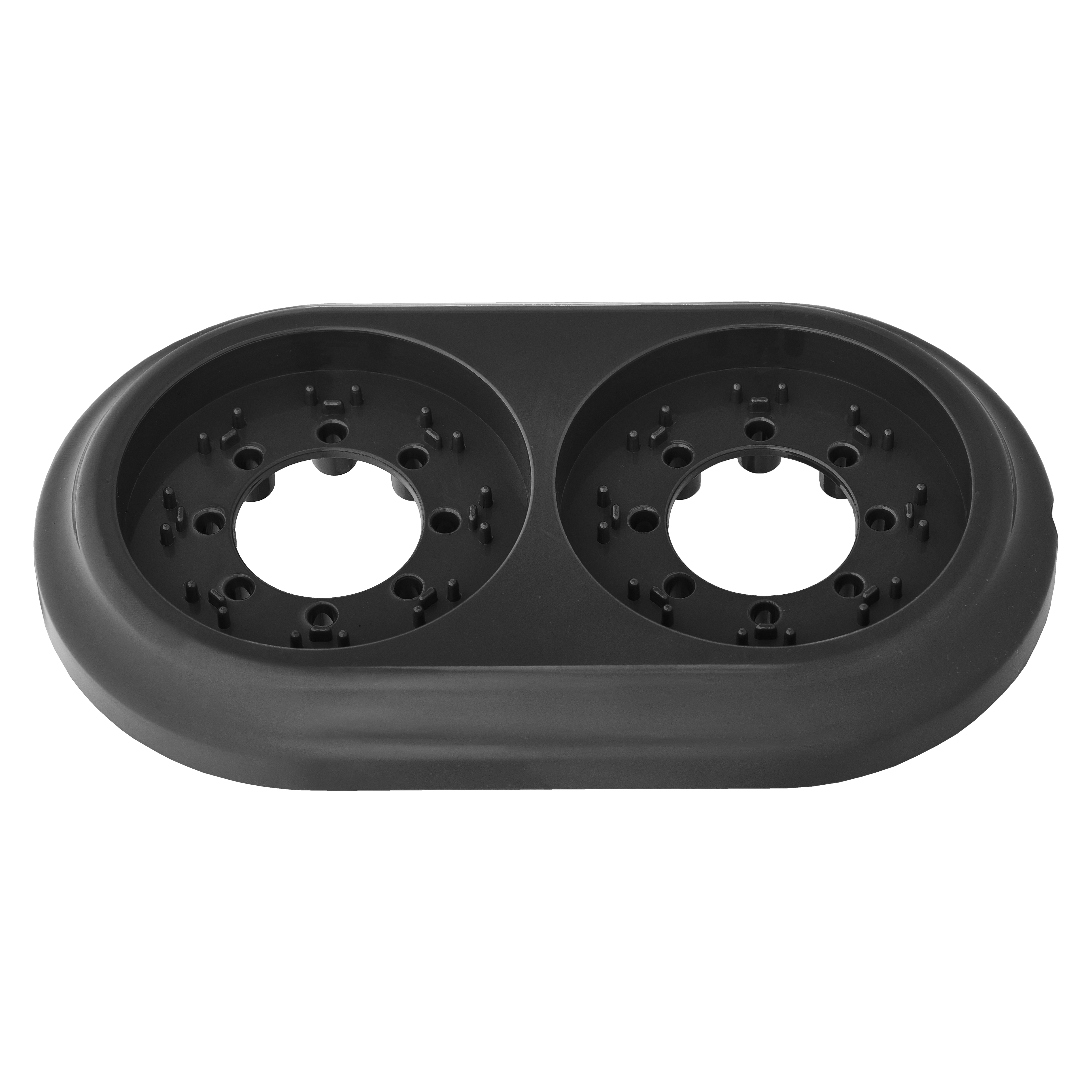 Изображение товара Рамка для розеток и выключателей Bylectrica Ретро 2 поста цвет черный