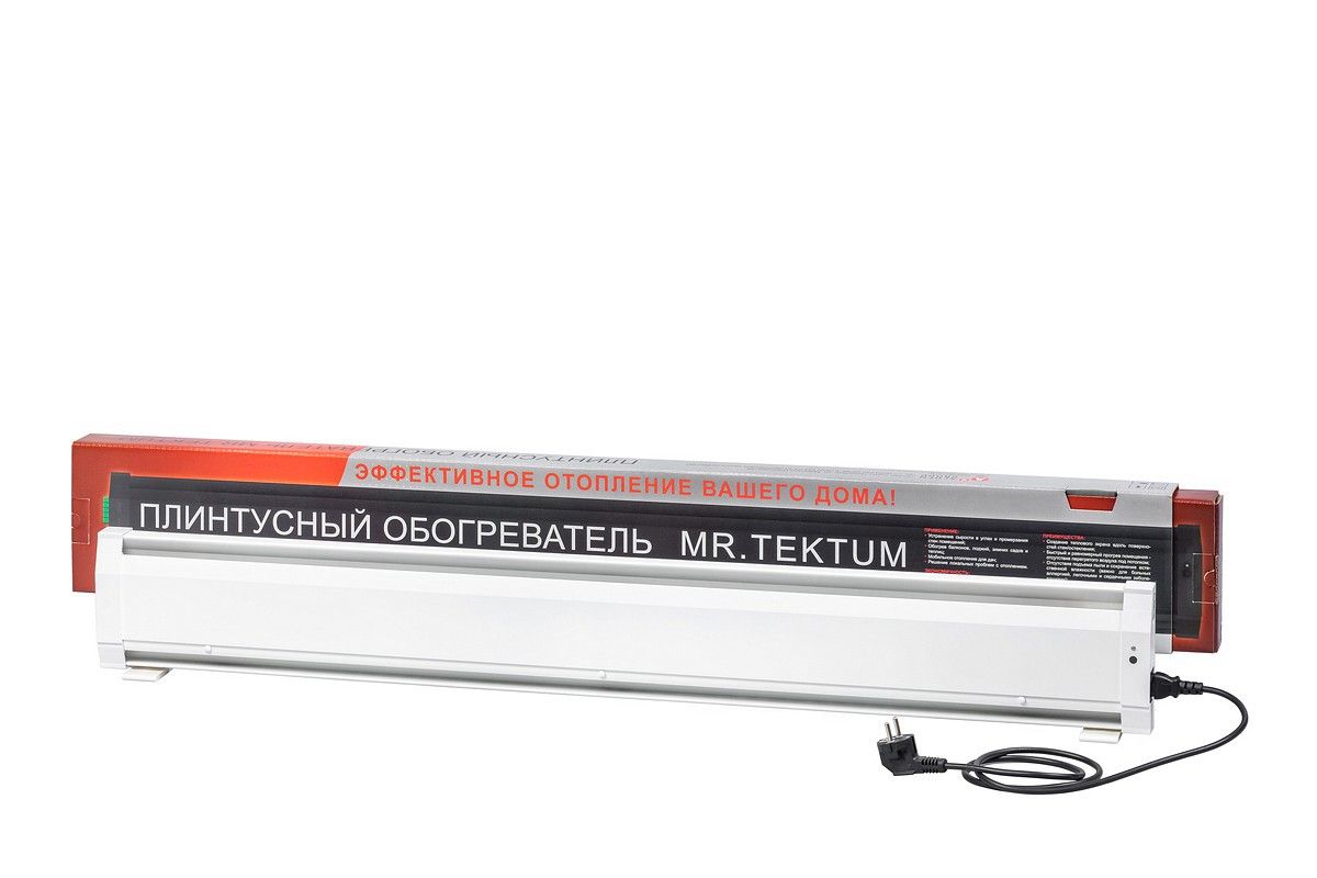Обогреватель плинтусный электрический Mr.tektum SmartLine 900 Вт 2.1 м ...
