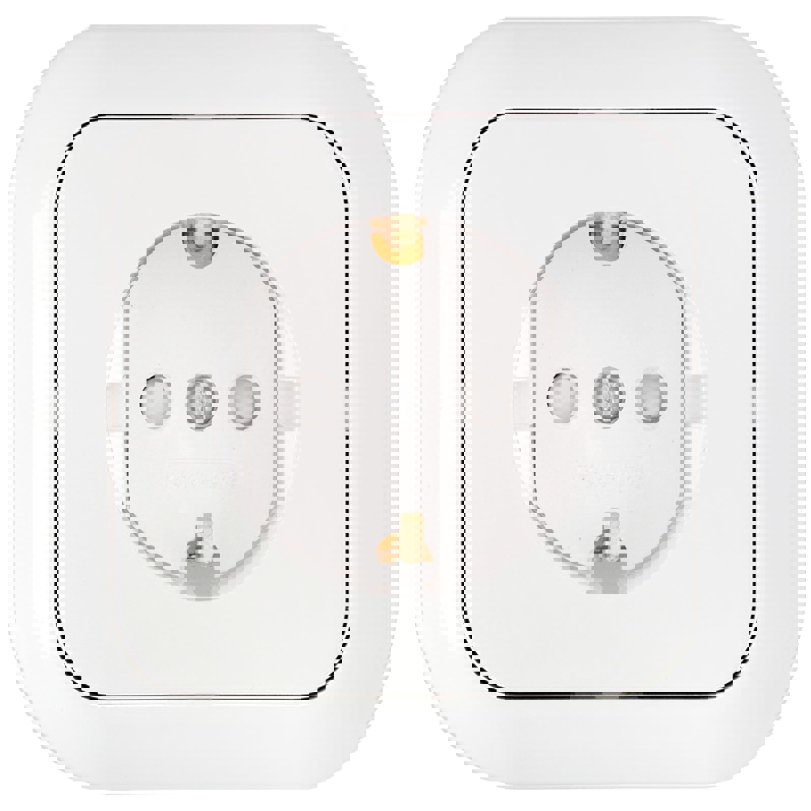 Изображение товара Гармония РС16 253 Розетка скрытого монтажа с заземлением Белая BYLECTRICA