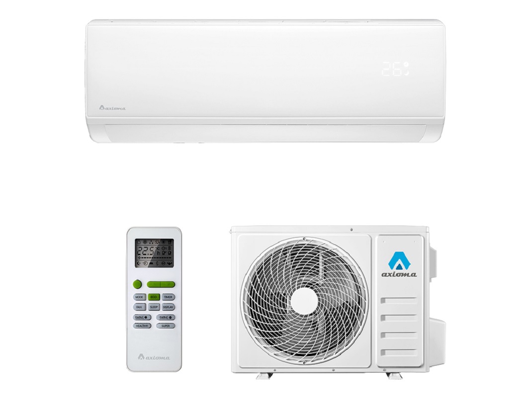 Изображение товара Сплит-система Axioma ASX09H1/ASB09H1 9K BTU охлаждение/обогрев с Wi-Fi Изображение товара Сплит-система Axioma ASX09H1/ASB09H1 9K BTU охлаждение/обогрев с Wi-Fi