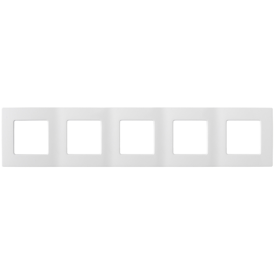 Изображение товара Рамка для розеток и выключателей Bylectrica Мастер 5 постов цвет белый