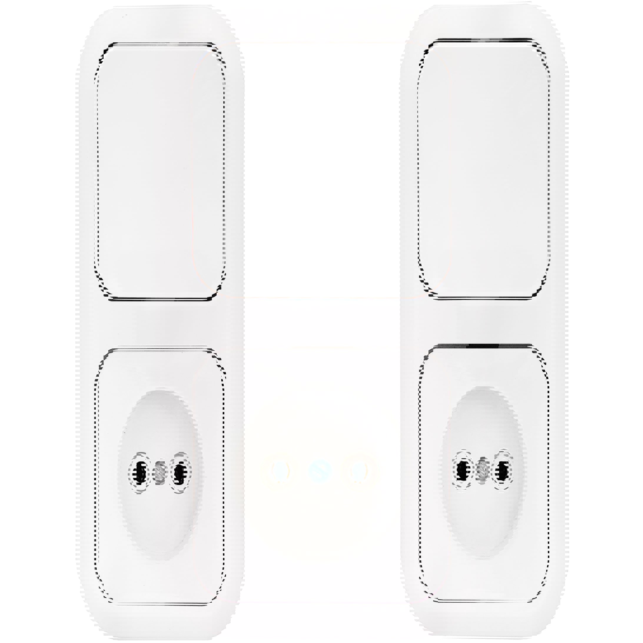 Изображение товара Блок выключатель с розеткой встраиваемые Bylectrica Гармония В-РЦ-539 1 клавиша без заземления цвет белый