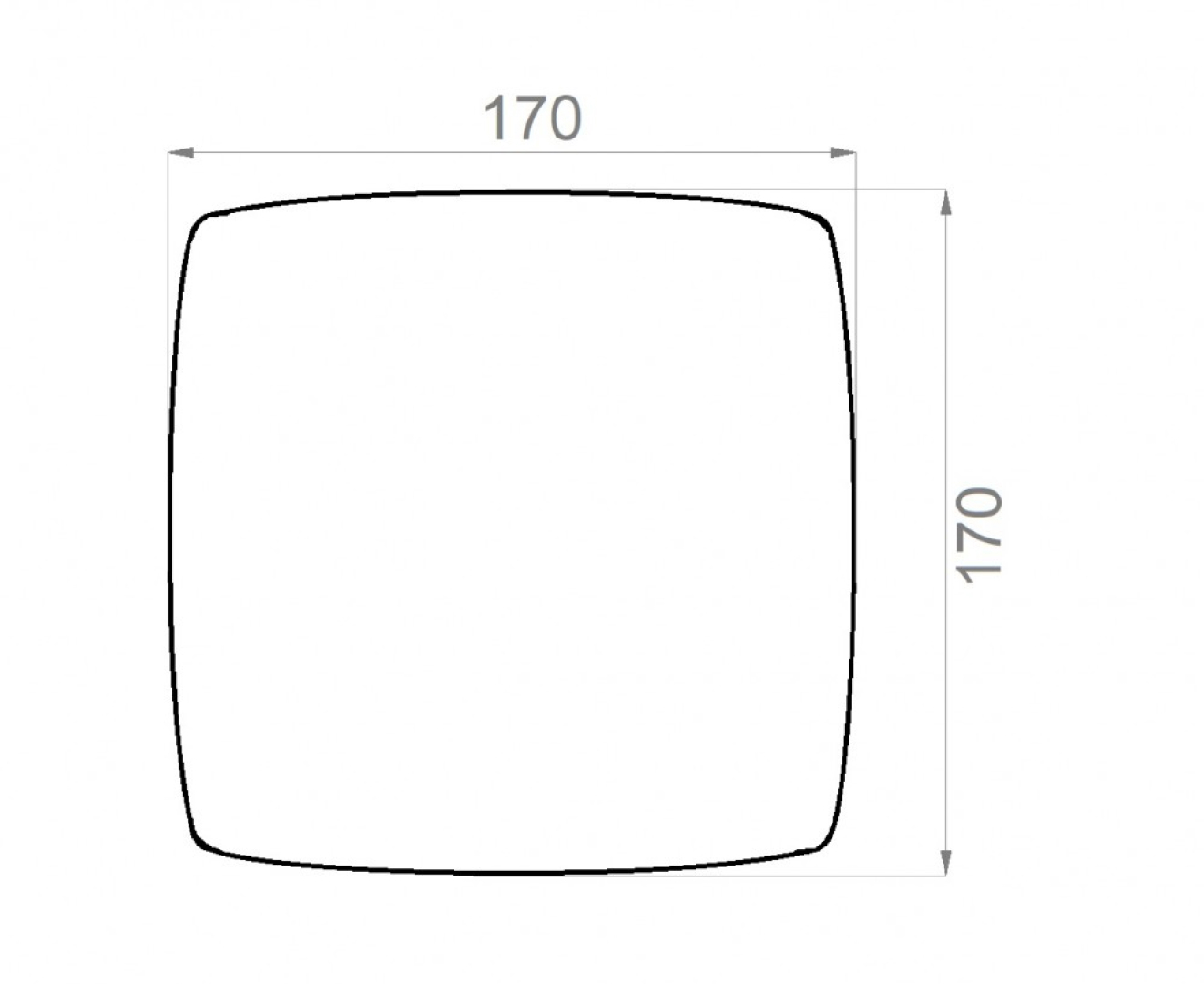 Изображение товара Накладка Bettoserb для вытяжного вентилятора цвет бронза