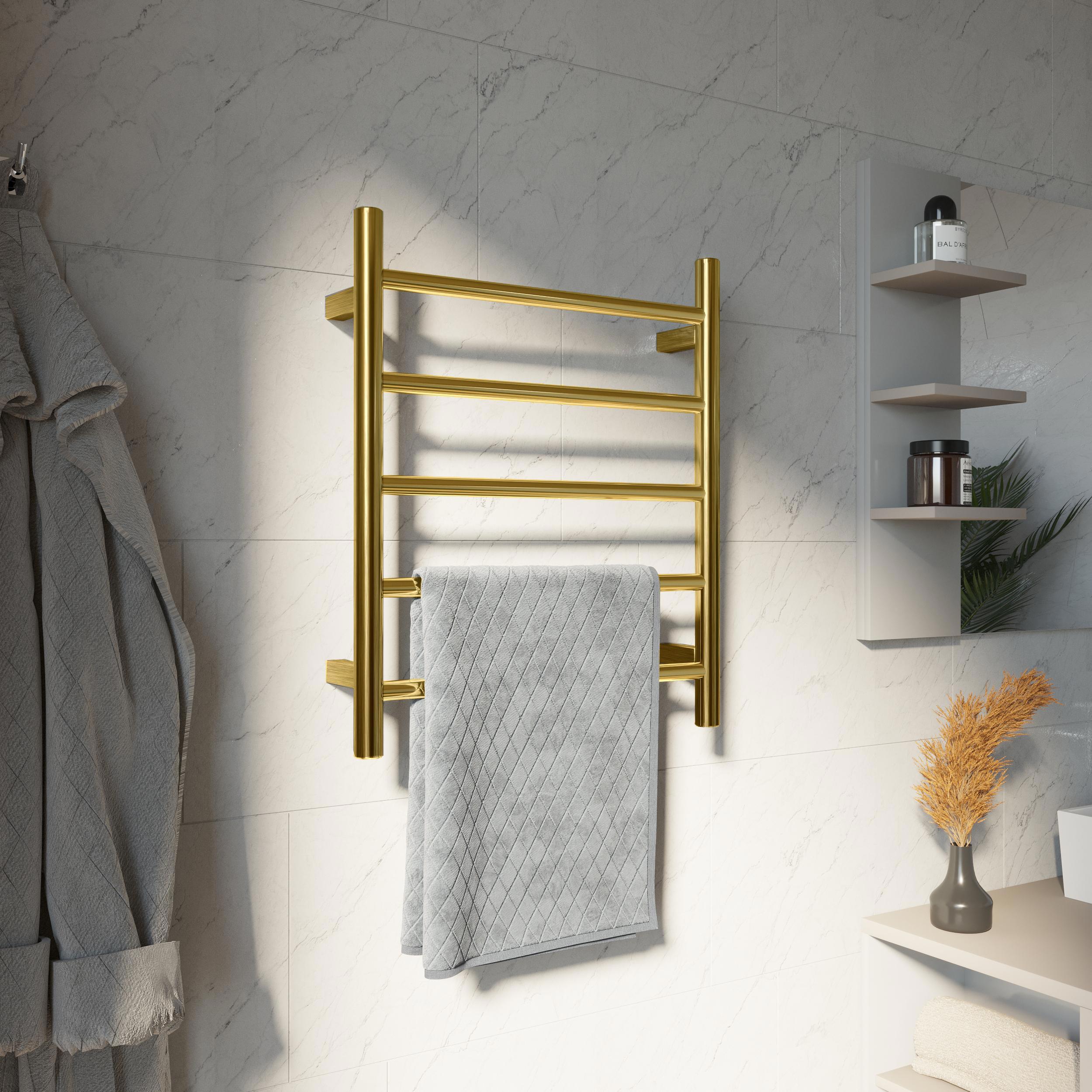 Изображение товара Электрический полотенцесушитель Золотой 500x600 мм TERMLUX 60 Вт