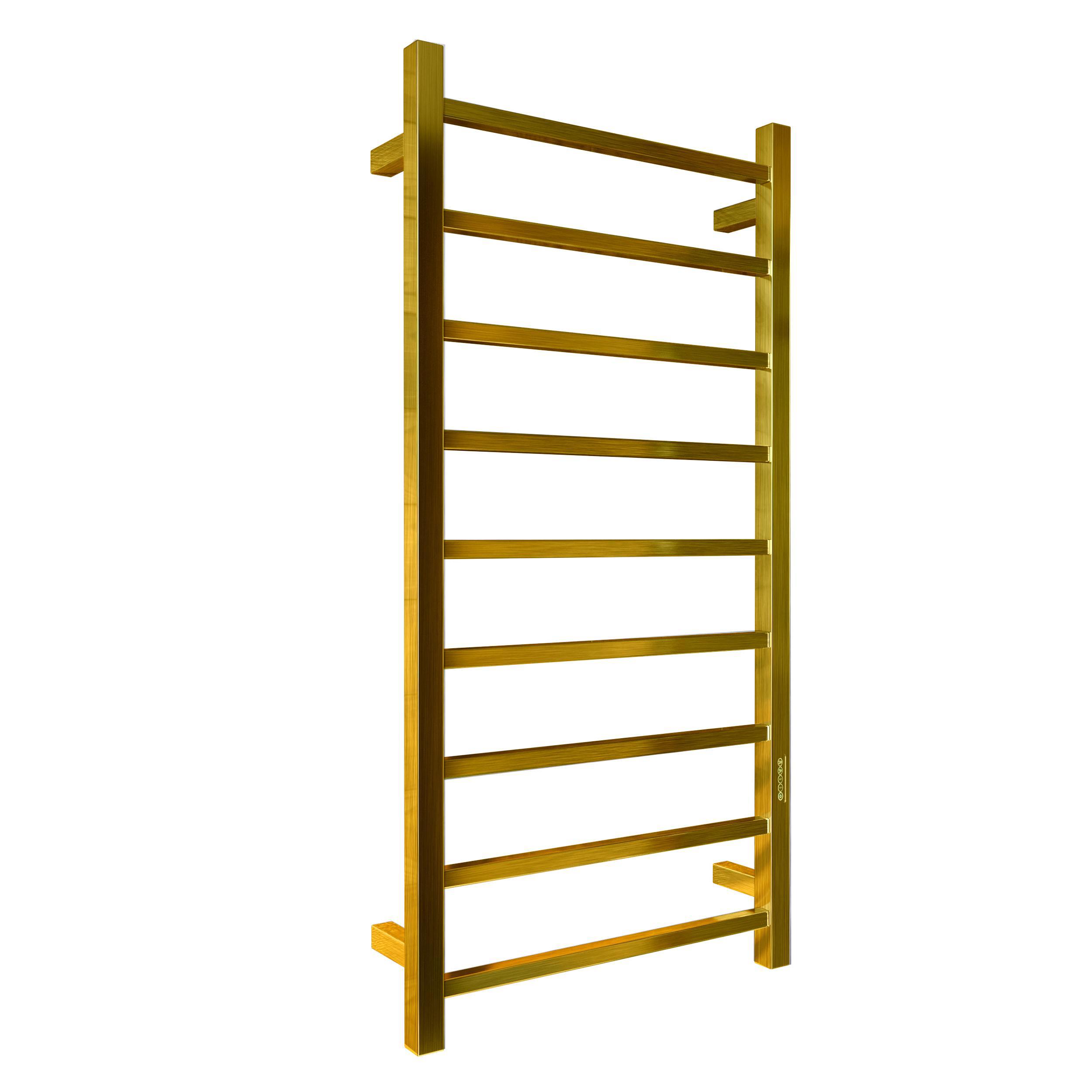 Изображение товара Электрический полотенцесушитель Termlux TLHQ10G 9-рядов 500x1000 мм 100 Вт золото