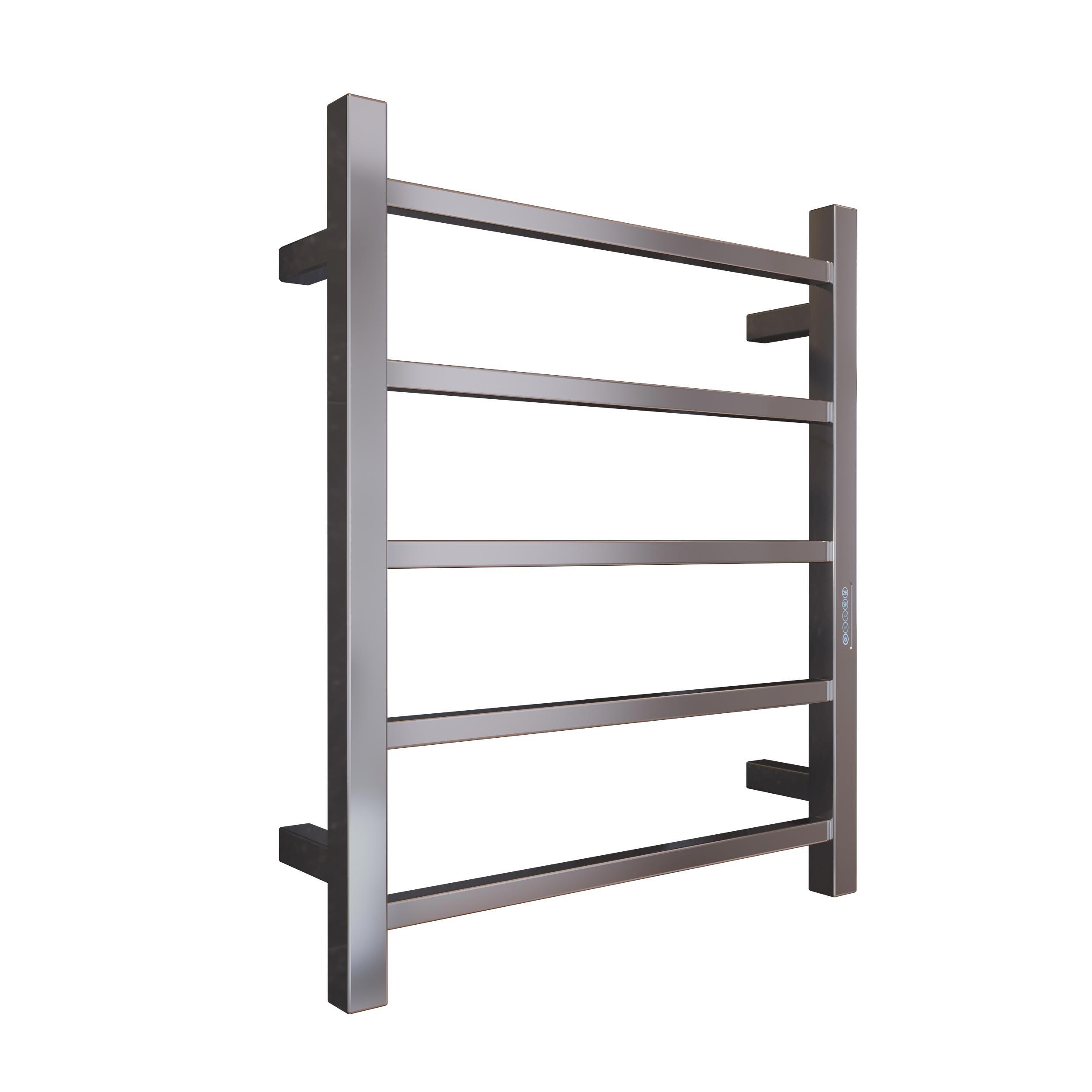 Изображение товара Электрический полотенцесушитель TERMLUX TLHQ06-5LE30 500x600 мм с терморегулятором и сухим тэном