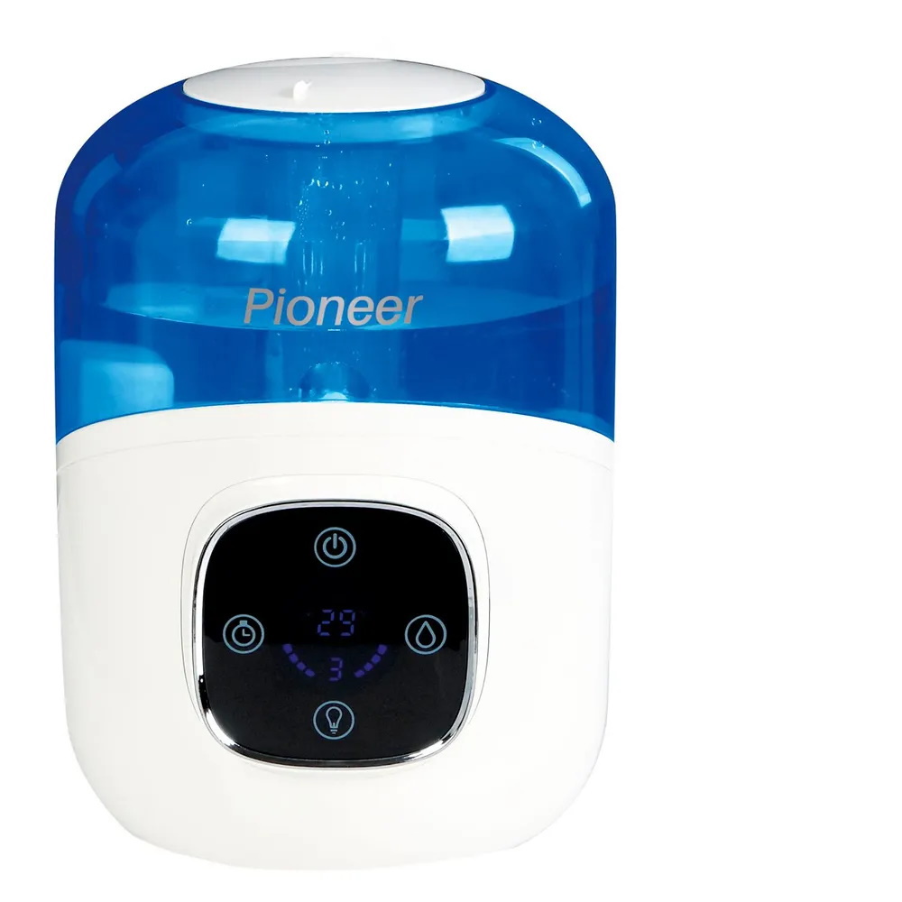 Изображение товара Увлажнитель воздуха Pioneer HDS32 цвет бело-синий Изображение товара Увлажнитель воздуха Pioneer HDS32 цвет бело-синий