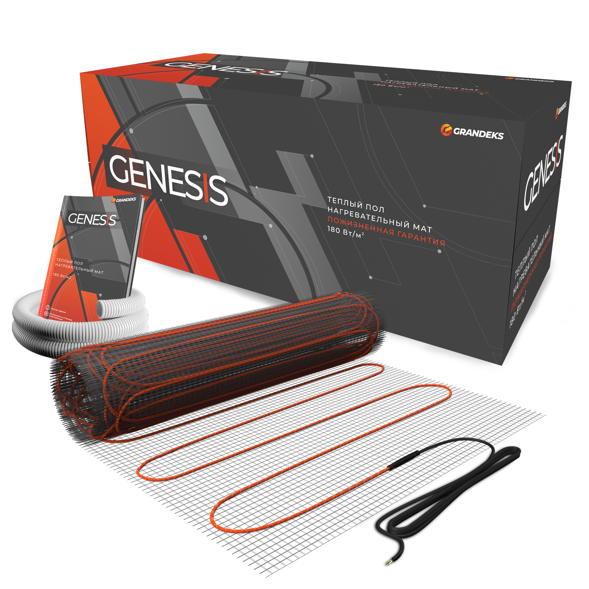 Изображение товара Нагревательный мат для теплого пола Genesis 6 м² 1080 Вт