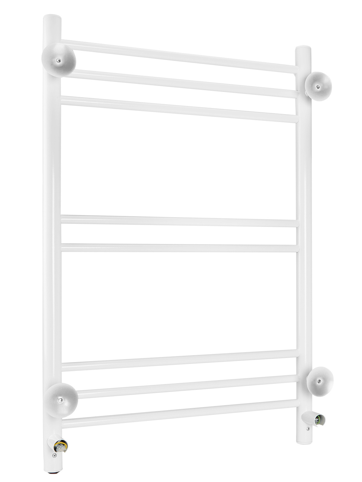 Изображение товара Электрический полотенцесушитель Aris Классика 110 Вт 50x80 см белый с полкой и двусторонним подключ