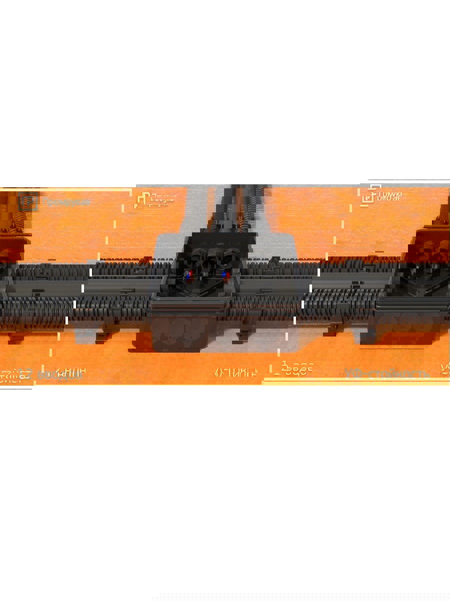 Изображение товара Коробка установочная Промрукав 110x110x90 черная IP66 для распределительных устройств