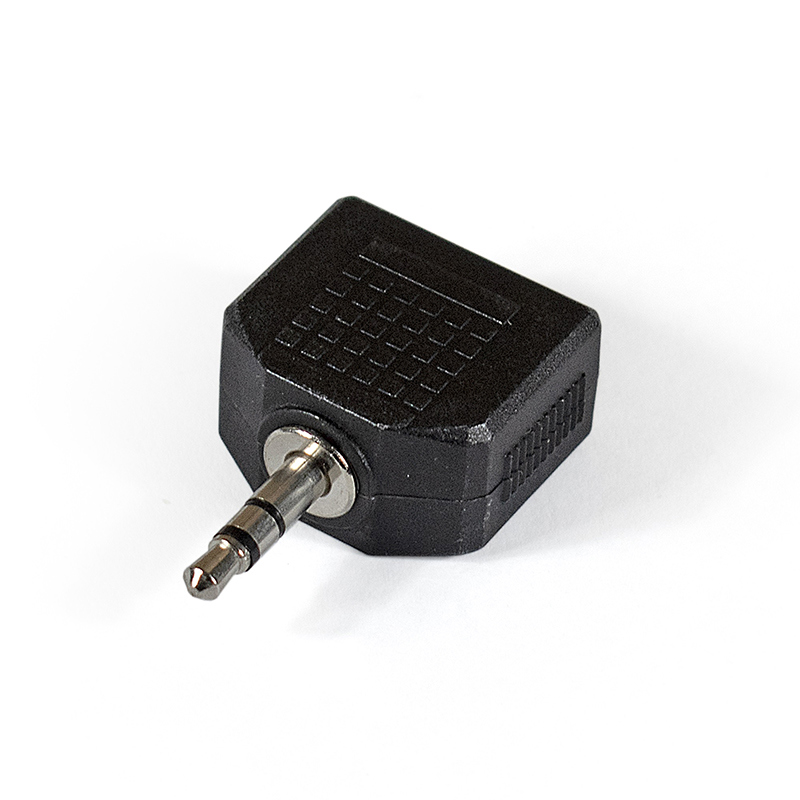 Изображение товара Переходник ExeGate EX-CCA-415C 3.5 мм Jack F 2x3.5 мм Jack F для аудио