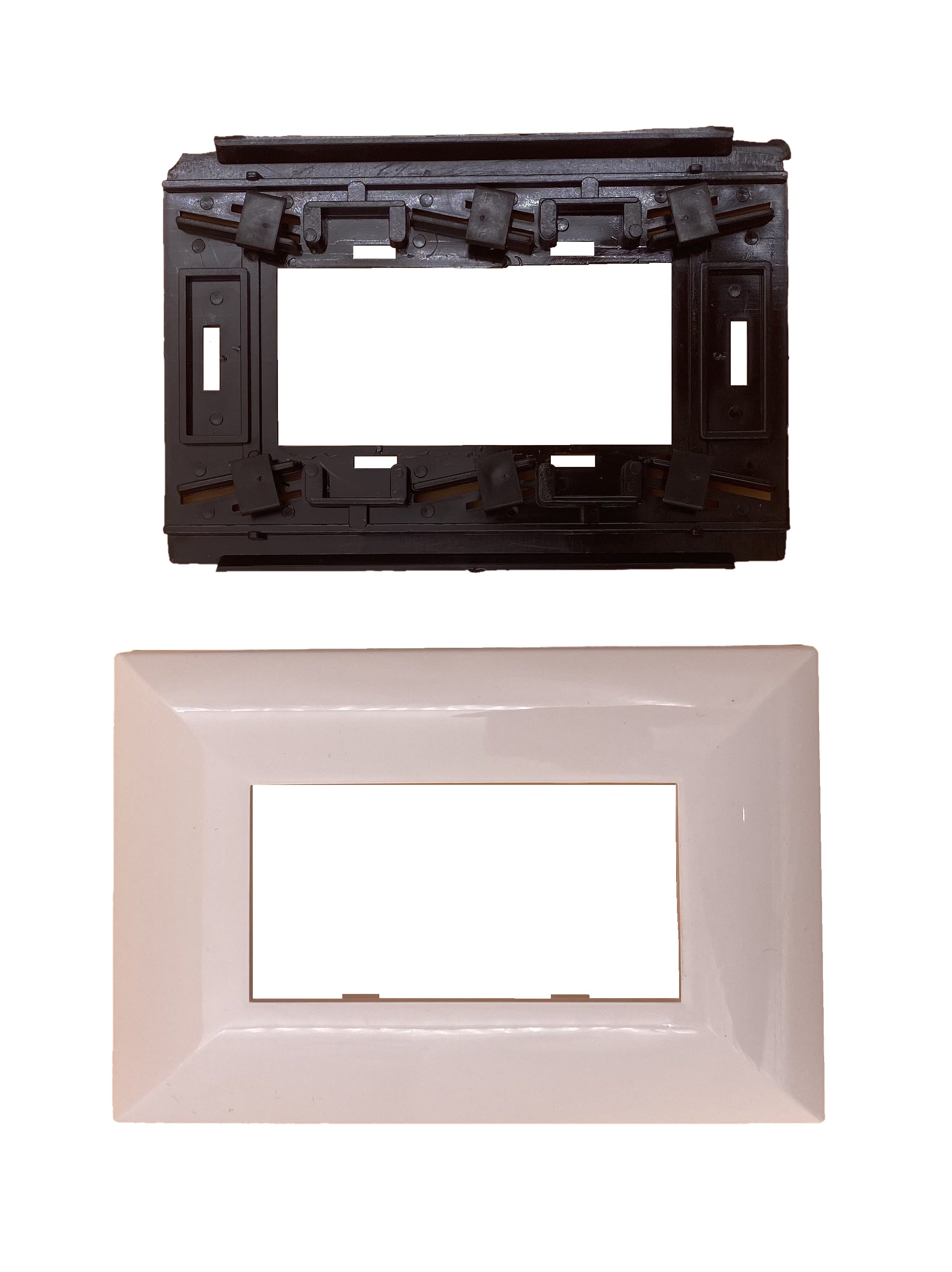 Изображение товара Mutlusan Electric рамка для розеток и выключателей белый 2 поста