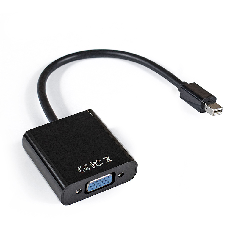 Изображение товара Кабель-переходник miniDisplayPort-VGA ExeGate EX-mDPM-VGAF-0.15 mini20M/15F 0.15 м Изображение товара Кабель-переходник miniDisplayPort-VGA ExeGate EX-mDPM-VGAF-0.15 mini20M/15F 0.15 м