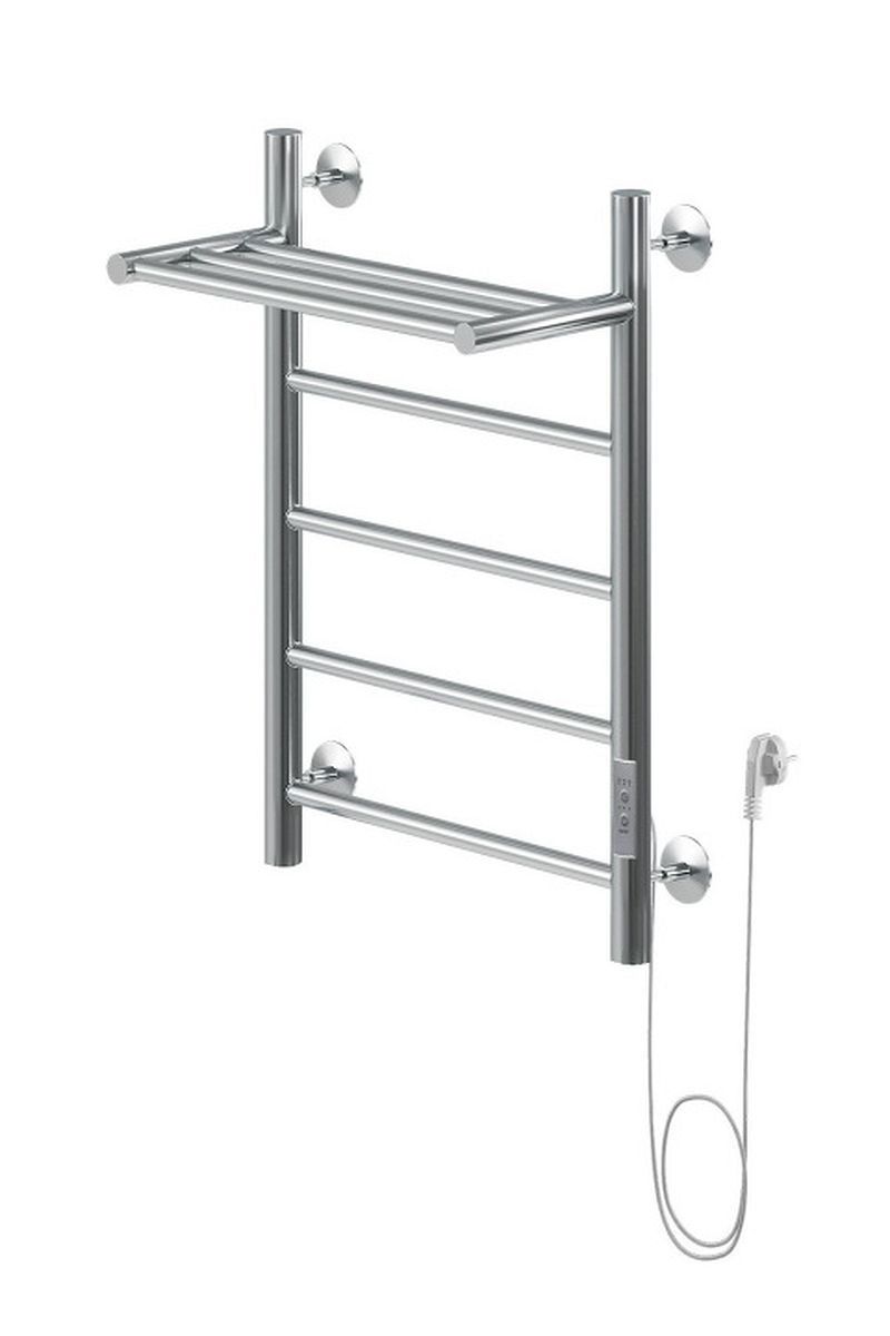 Изображение товара Электрический полотенцесушитель Aquanet 00282005 94 Вт хром с полкой и таймером