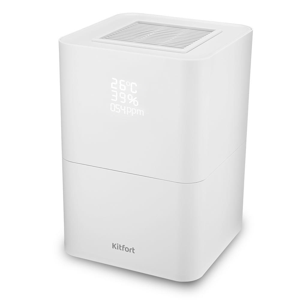 Изображение товара Мойка воздуха Kitfort КТ-2821 для увлажнения и очистки воздуха 25 м² белый