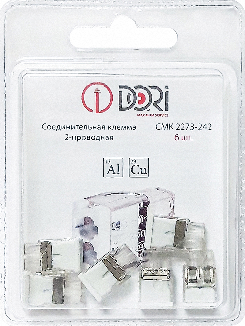 Изображение товара Соединительная клемма Dori 2-проводная с пастой, прозрачная, 24А Изображение товара Соединительная клемма Dori 2-проводная с пастой, прозрачная, 24А