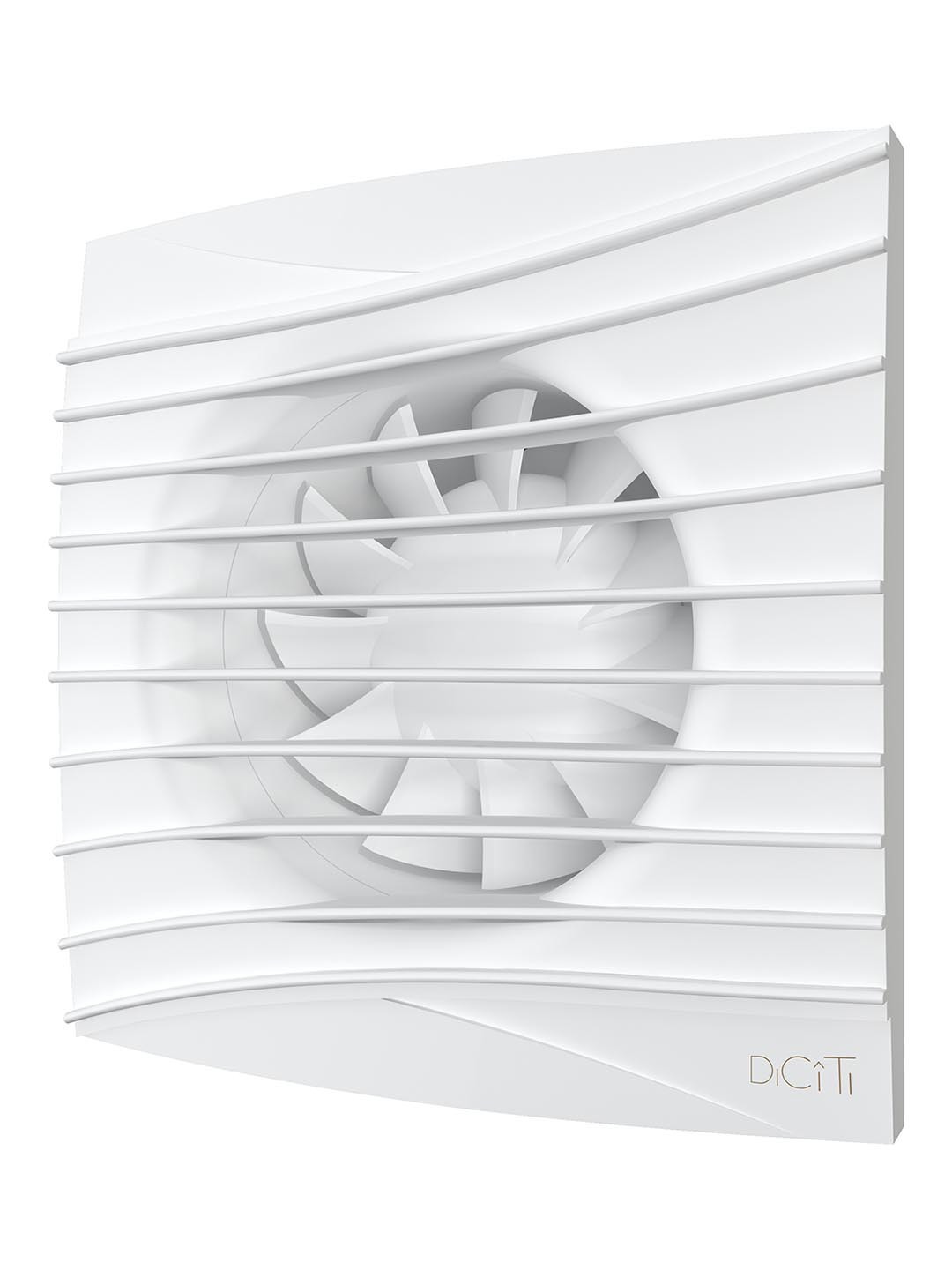 Изображение товара Вентилятор вытяжной Diciti Silent 5C Matt white D125 мм 30 дБ 180 м³/ч обратный клапан цвет белый матовый