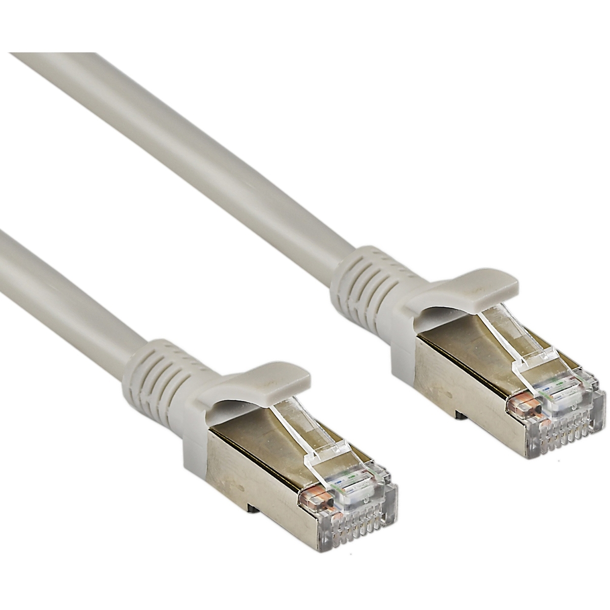 Изображение товара Патч-корд медный ExeGate FTP-RJ45-RJ45-C5e-CU-3M-GY FTP cat.5e 3 м цвет серый Изображение товара Патч-корд медный ExeGate FTP-RJ45-RJ45-C5e-CU-3M-GY FTP cat.5e 3 м цвет серый