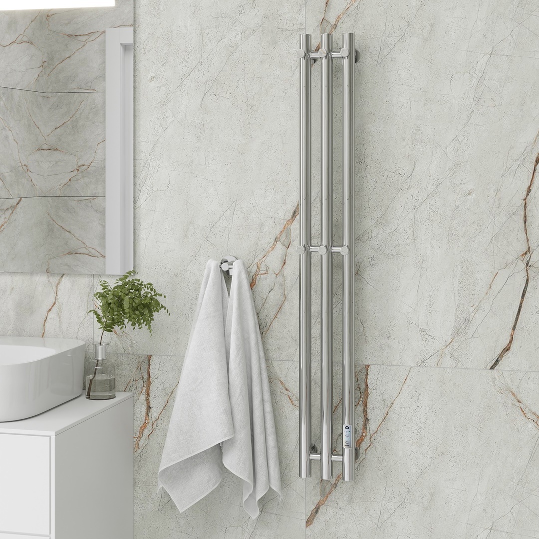 Изображение товара Электрический полотенцесушитель Маргроид Лина INARO 150x1200 мм 120 Вт хром