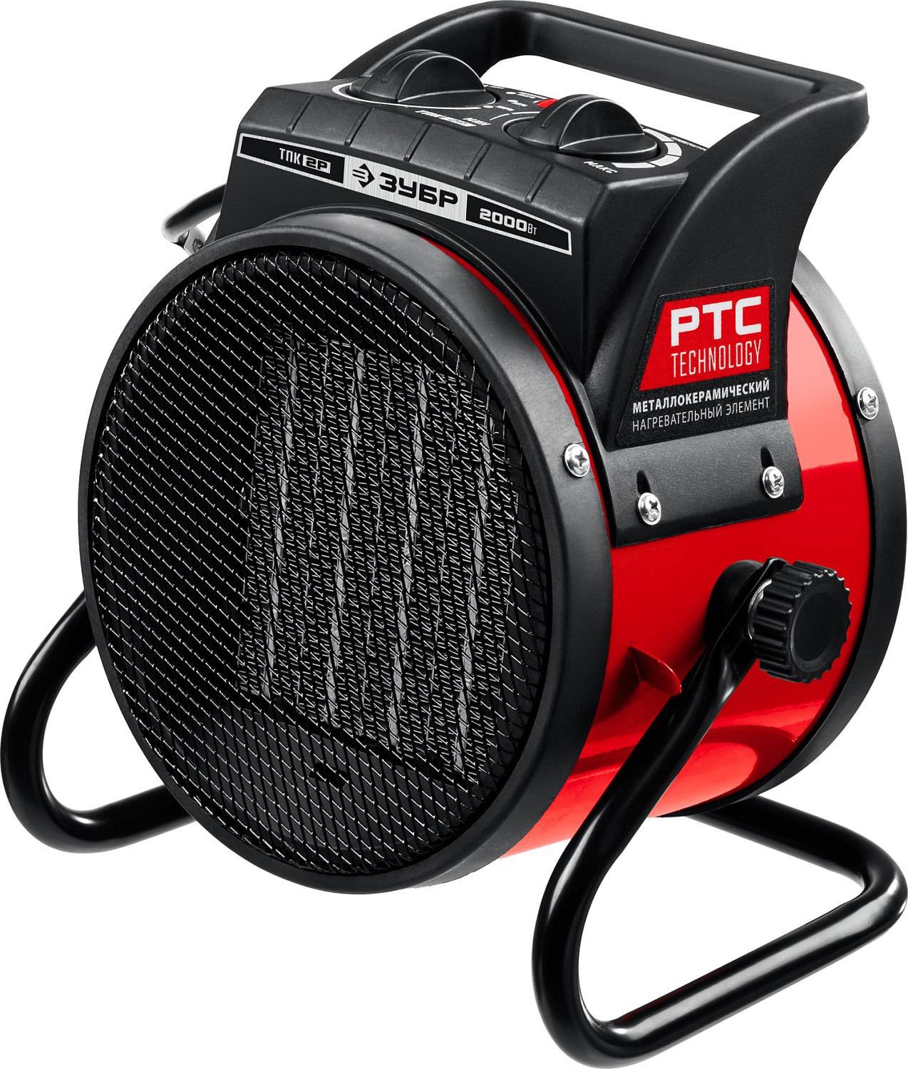 Изображение товара Тепловая пушка электрическая Зубр ТПК-2Р 2000 Вт