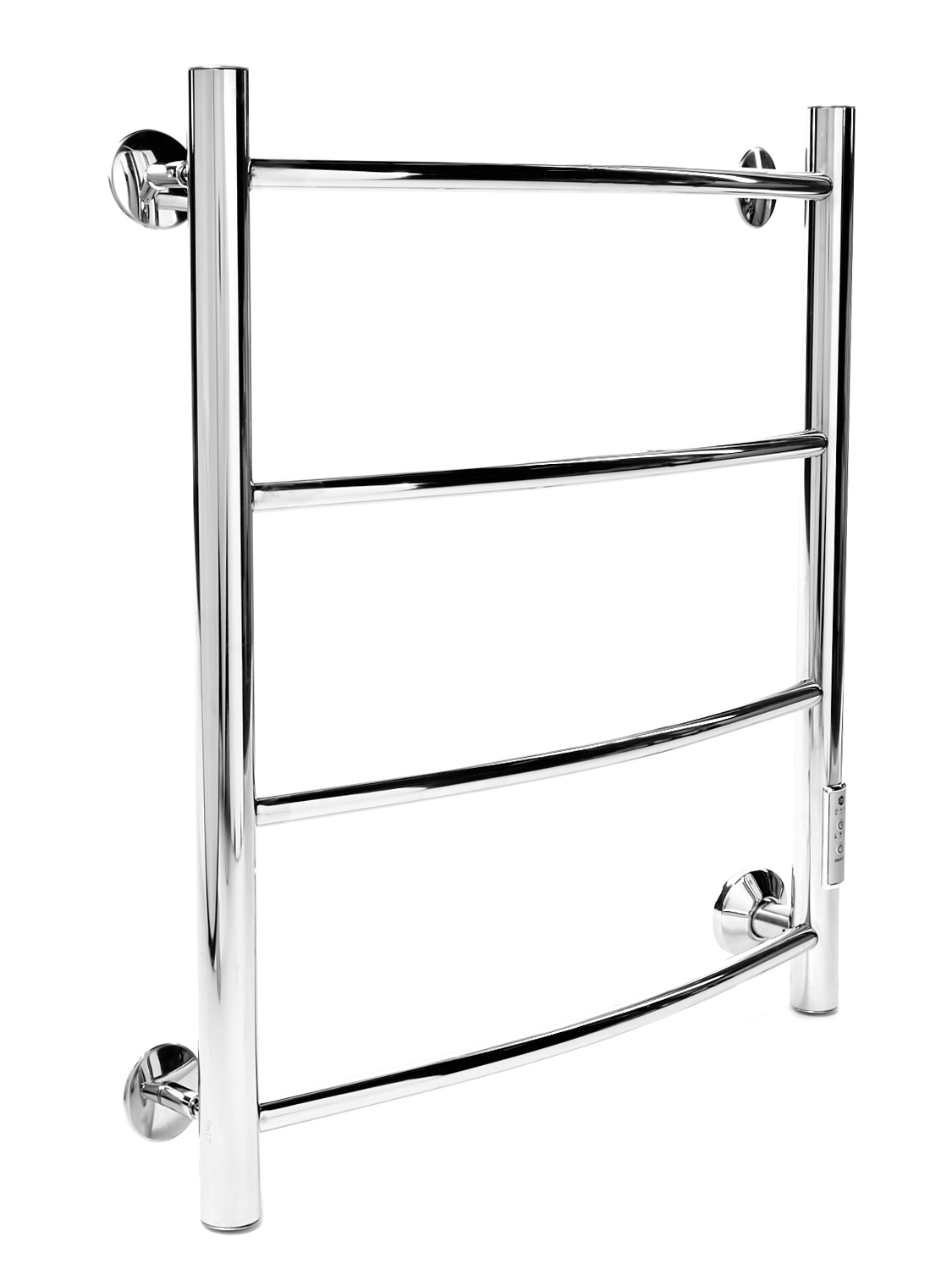 Изображение товара Электрический полотенцесушитель Ariano В4 70 Вт лесенка хром стекло