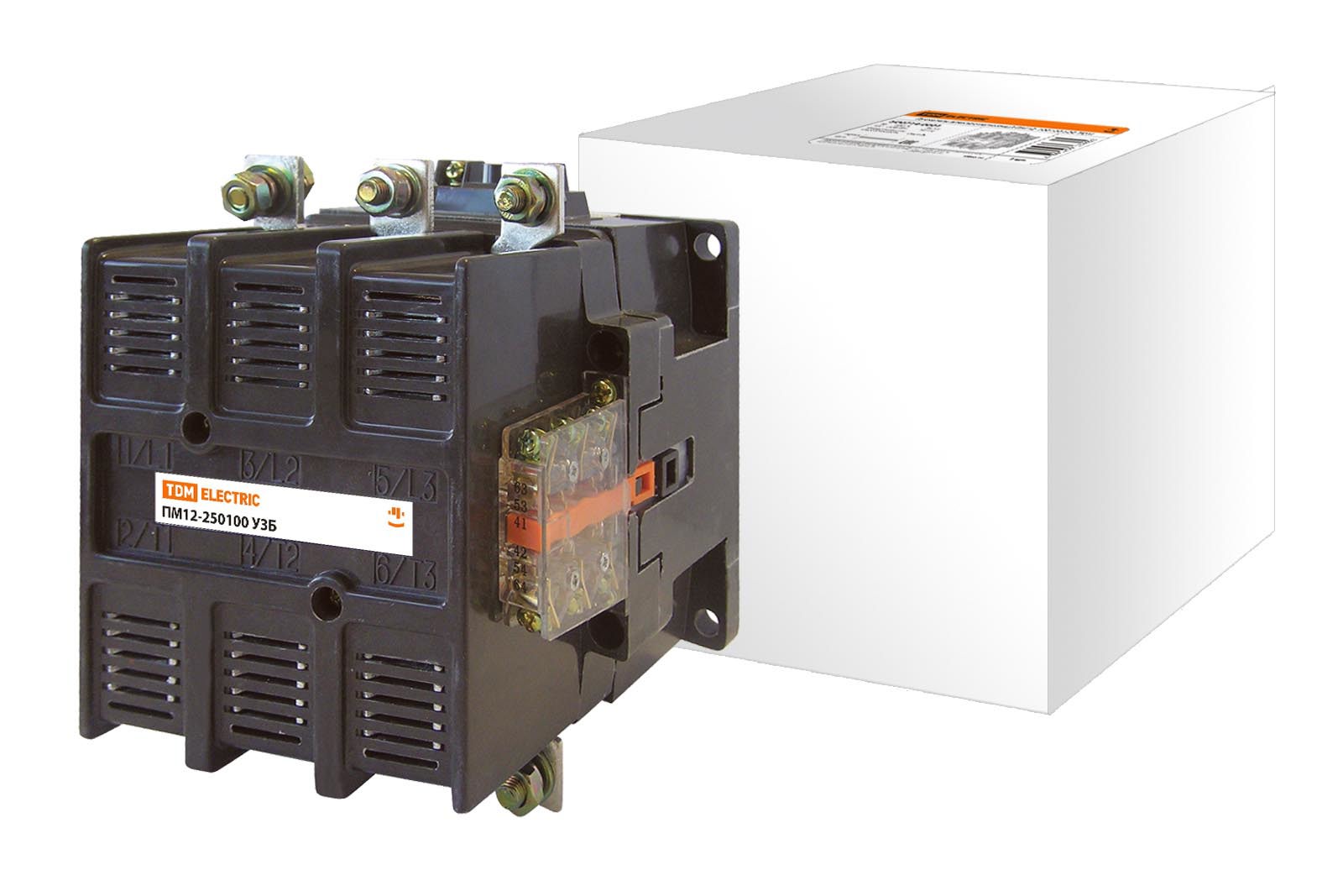 Изображение товара Контактор Tdm electric ПМ12-250100 У3Б 250 А 380 В Изображение товара Контактор Tdm electric ПМ12-250100 У3Б 250 А 380 В