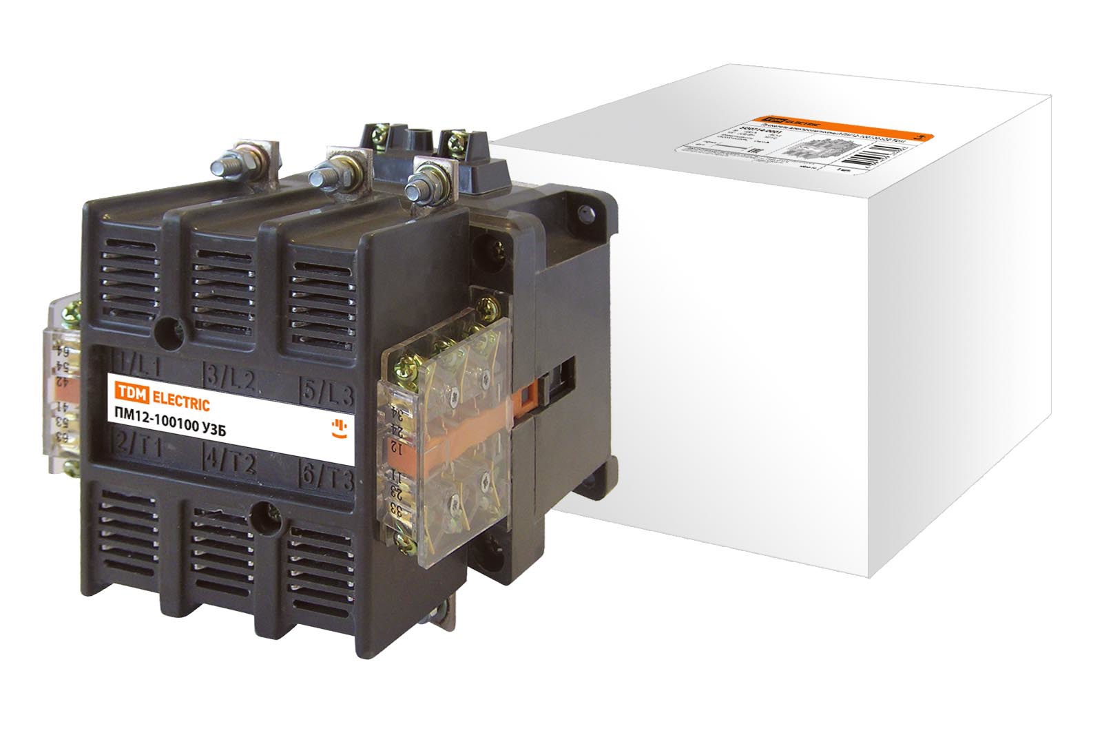Изображение товара Контактор Tdm electric ПМ12-100100 У3Б 100 А 380 В Изображение товара Контактор Tdm electric ПМ12-100100 У3Б 100 А 380 В