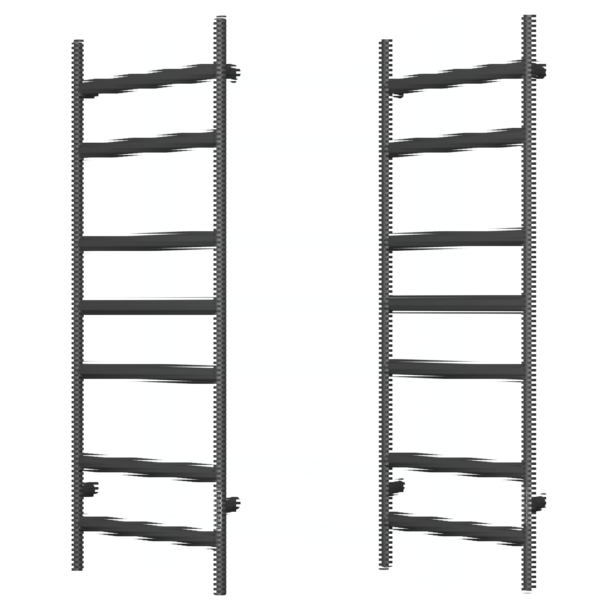 Изображение товара Полотенцесушитель электрический BAUEDGE Stil П7 500x800 мм 129 Вт черный