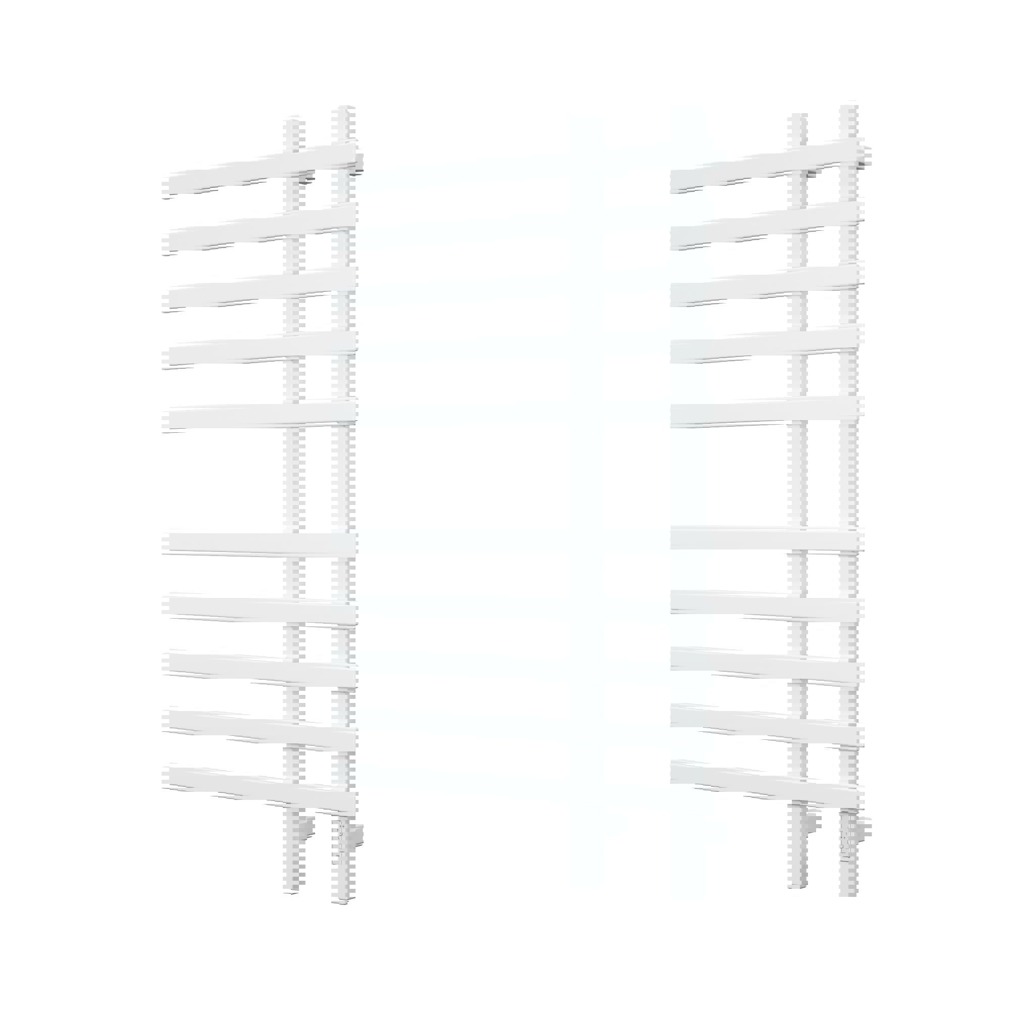 Изображение товара Электрический полотенцесушитель Bauedge Wind П10 600x1000 мм 110 Вт стильный белый