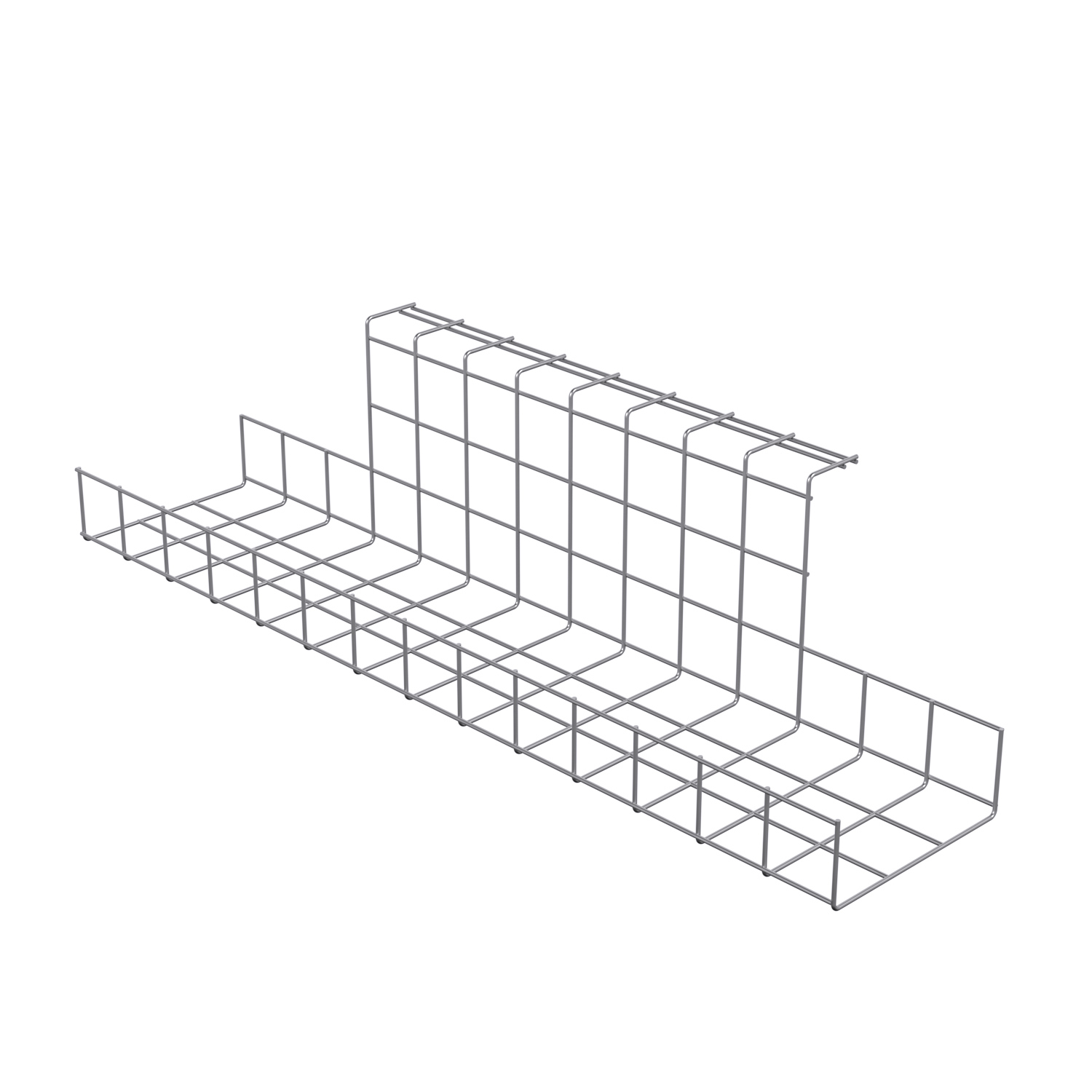 Изображение товара Корзина для фиксации источников питания Найди 490x80 мм цвет металлик серебристый