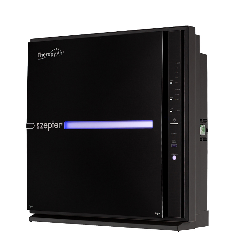 Изображение товара Очиститель воздуха Therapy Air iOn с HEPA фильтром и ионизатором 28 м2 черный