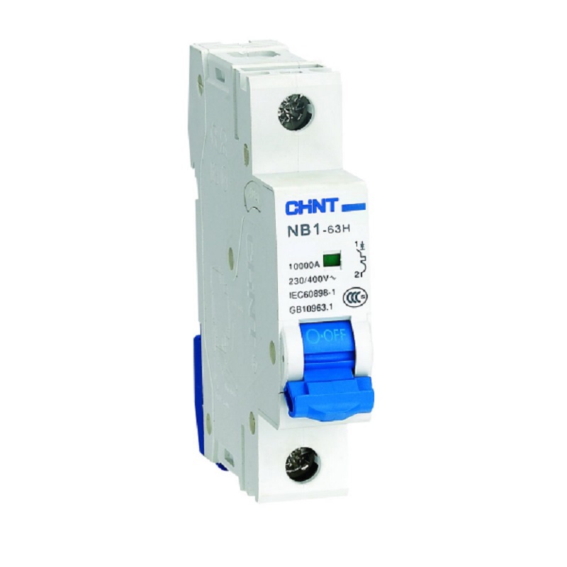 Изображение товара Автоматический выключатель CHINT NB1-63H 1P 20A 10кА C