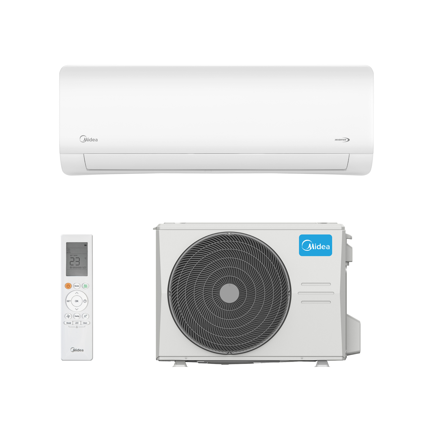 Изображение товара Сплит-система инверторная Midea Paramount MSAG1-07N8C2U-I/MSAG1-07N8C2U-O 7K BTU