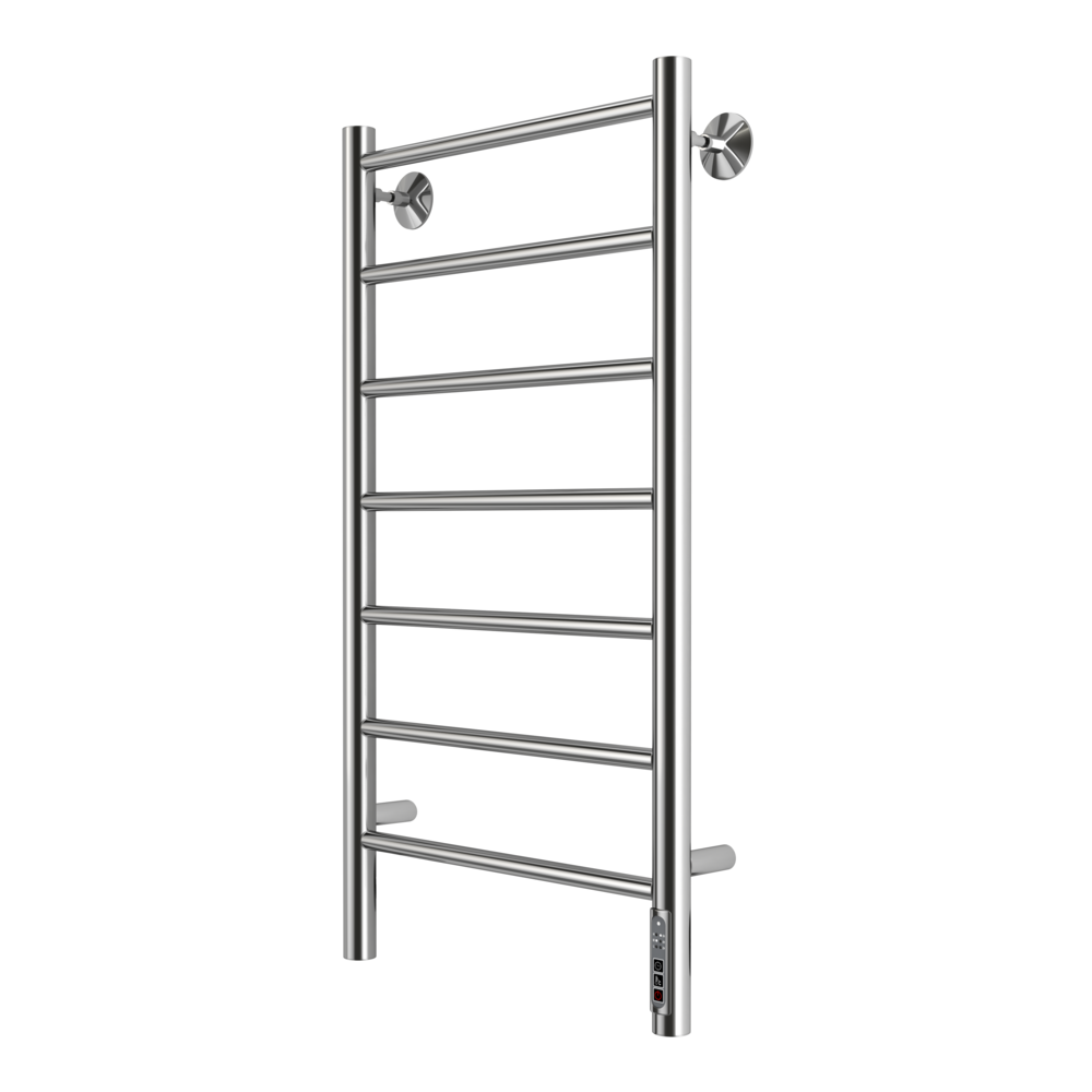 Изображение товара Электрический полотенцесушитель Larusso Джаз П7 92 Вт нержавеющая сталь хром 800x400 мм