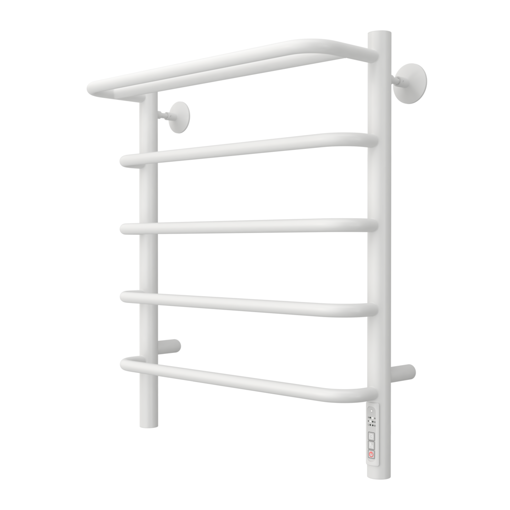 Изображение товара Электрический полотенцесушитель Larusso Стандарт П5 600x500 мм 57 Вт с полкой и терморегулятором