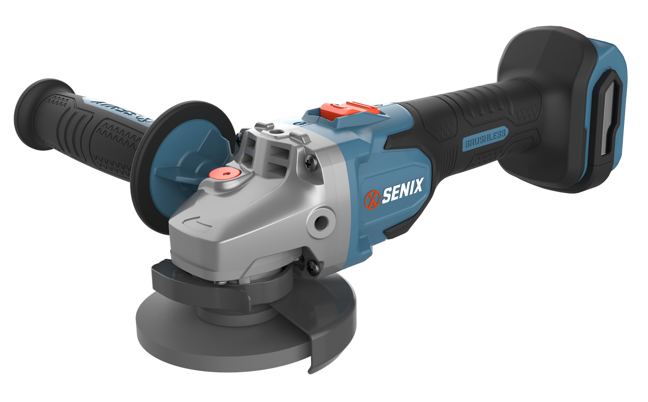 Изображение товара Аккумуляторная бесщеточная углошлифовальная машина SENIX PAX2125-M2-EU 125мм