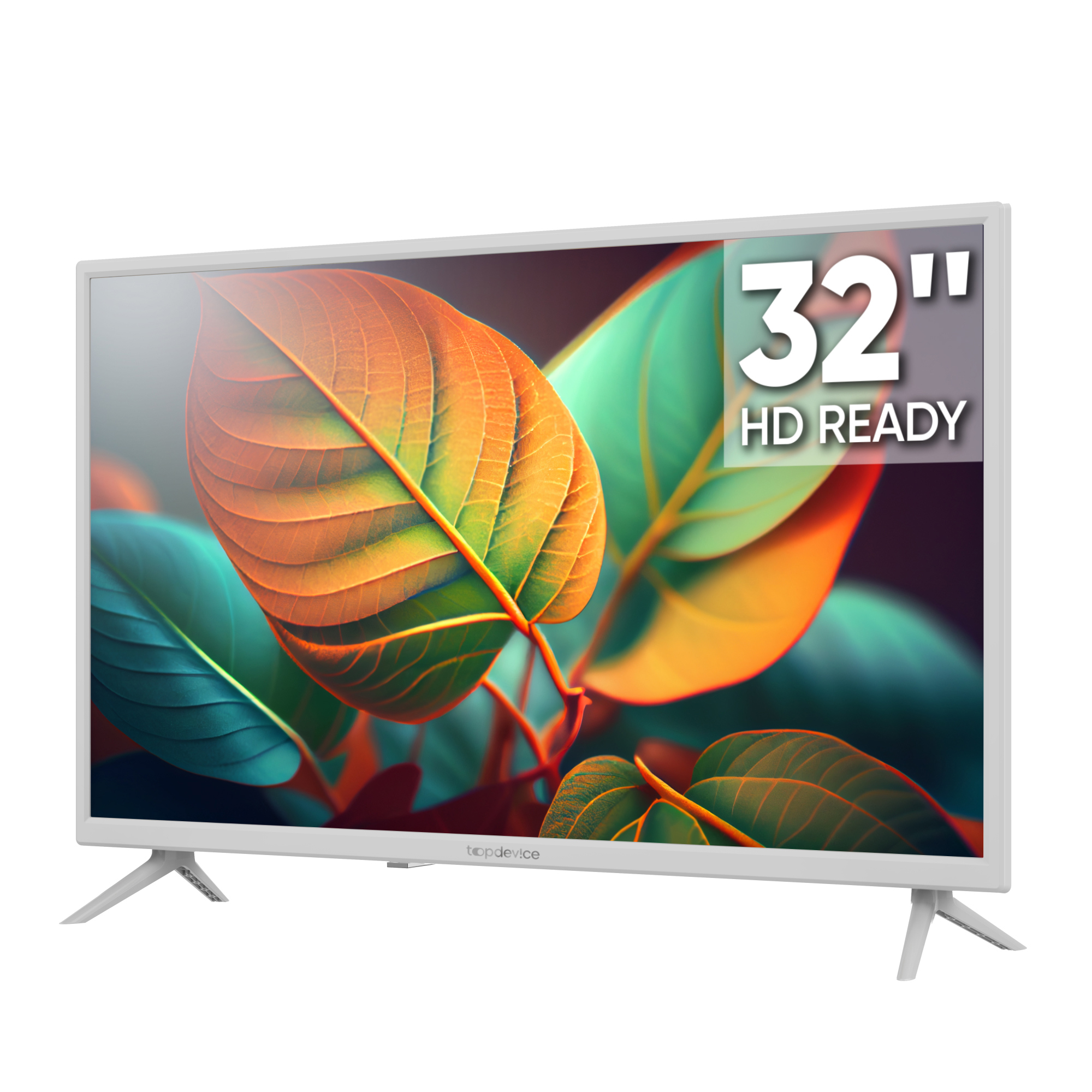 Изображение товара Телевизор Topdevice LED HD 720p 32 дюйма белый