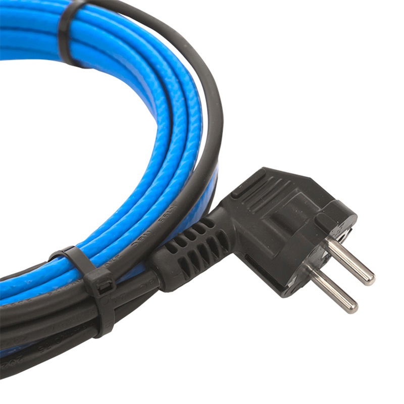 Изображение товара Греющий кабель для обогрева труб Ekf 4 м 15 Вт саморегулирующийся