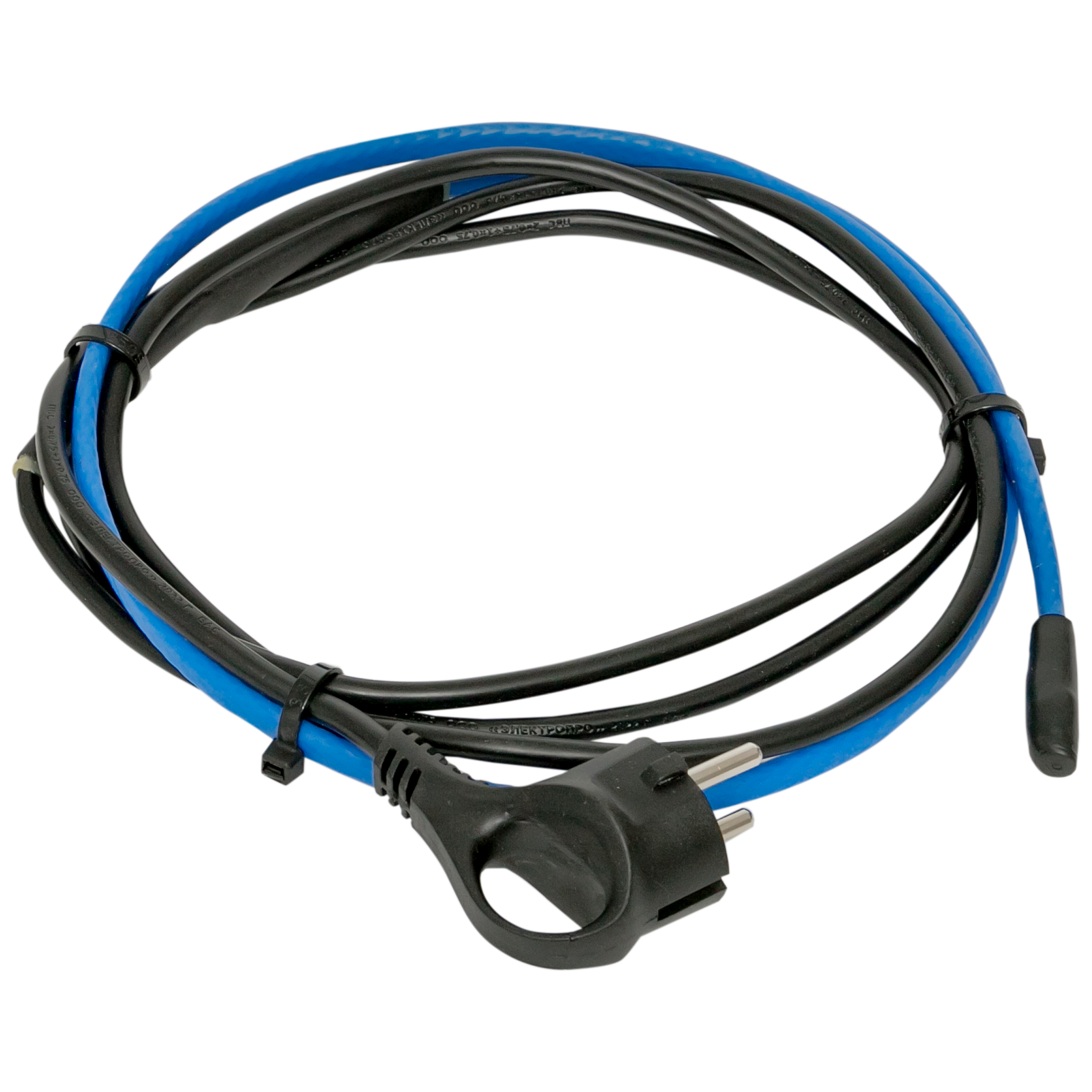 Изображение товара Греющий кабель для труб EKF саморегулирующийся 5 м 15 Вт для отопления труб