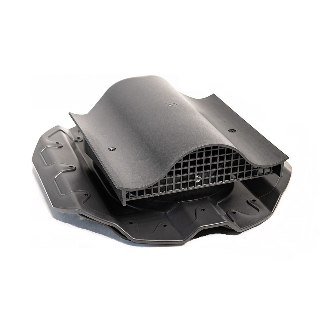 Изображение товара Polivent PROF-20 КТВ-вентиль для профнастила, 395x360x120 мм, серый