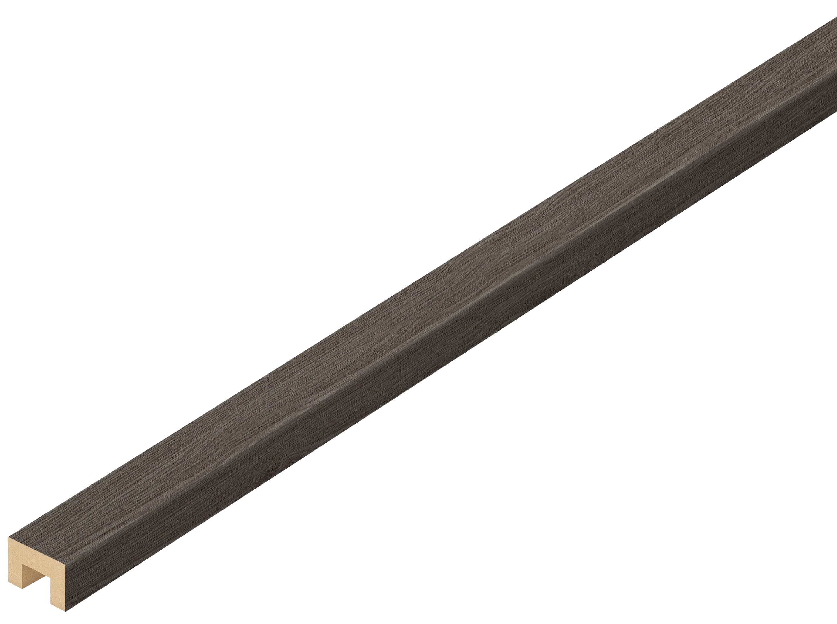 Изображение товара Рейка МДФ Дуб Шерман серый 280x3.5x2.5 см